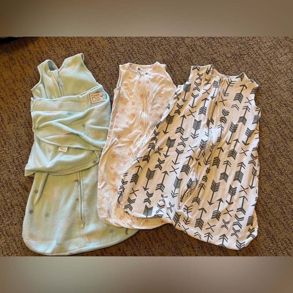 0-6M/3-6M Sleep Sack Set